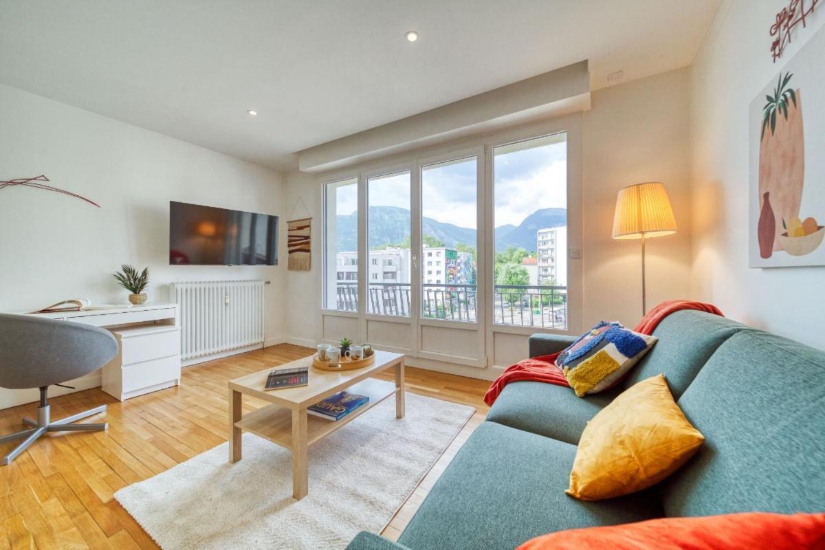 Le Joli Stade, Appartement Avec Magnifique Vue, Grenoble, Rhone Alpes 외부 사진